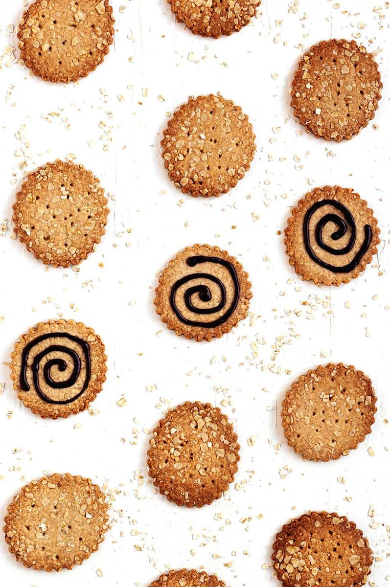 Receta de Galletas de avena Digestive