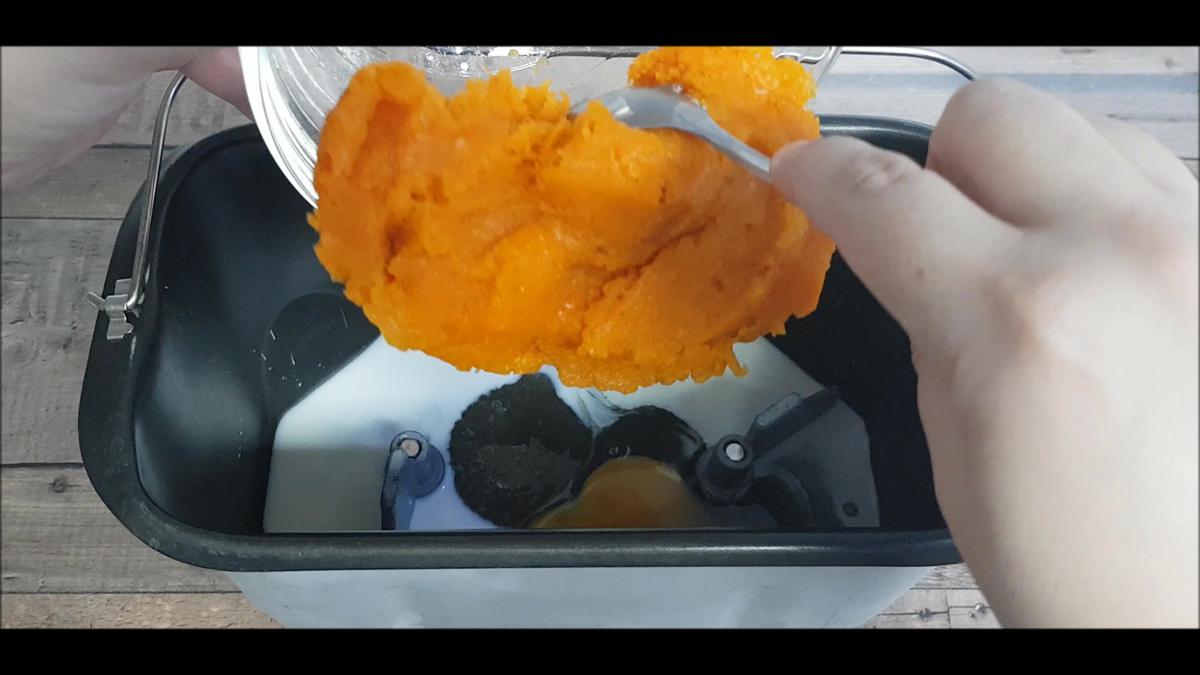 Pan de molde de calabaza