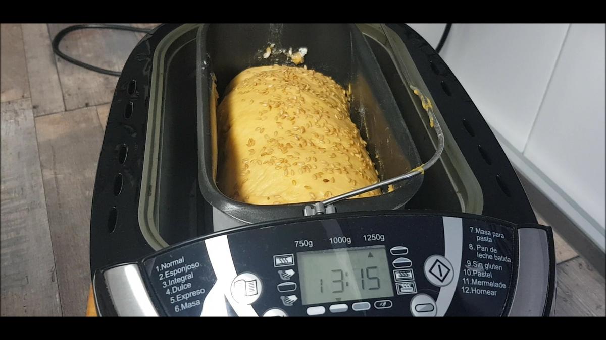 Pan de molde de calabaza