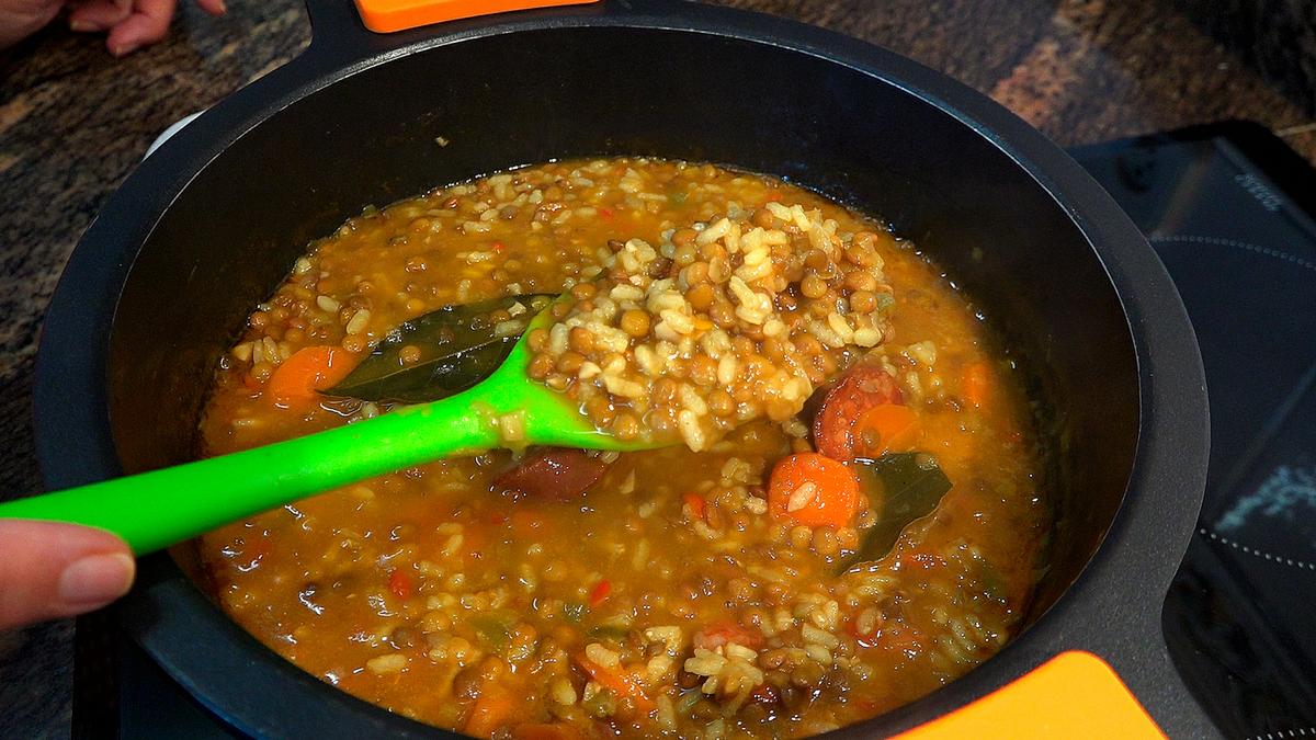 LENTEJAS CON ARROZ, UNA RECETA SALUDABLE Y DELICIOSA - Foto 11