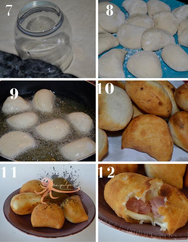 empanadillas de jamon y queso paso a paso