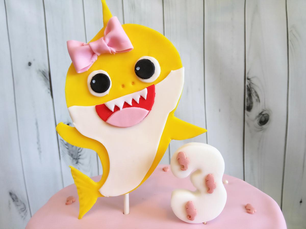 Tiburon bebe de fondant