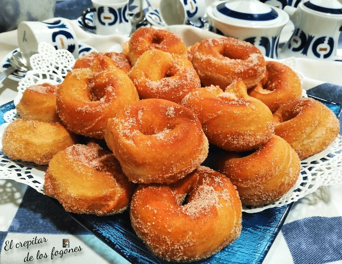 roscos fritos de naranja