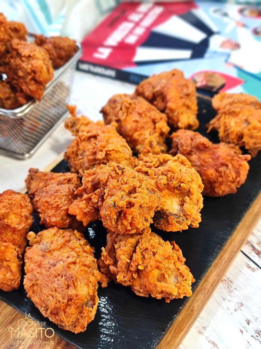 Receta de pollo frito