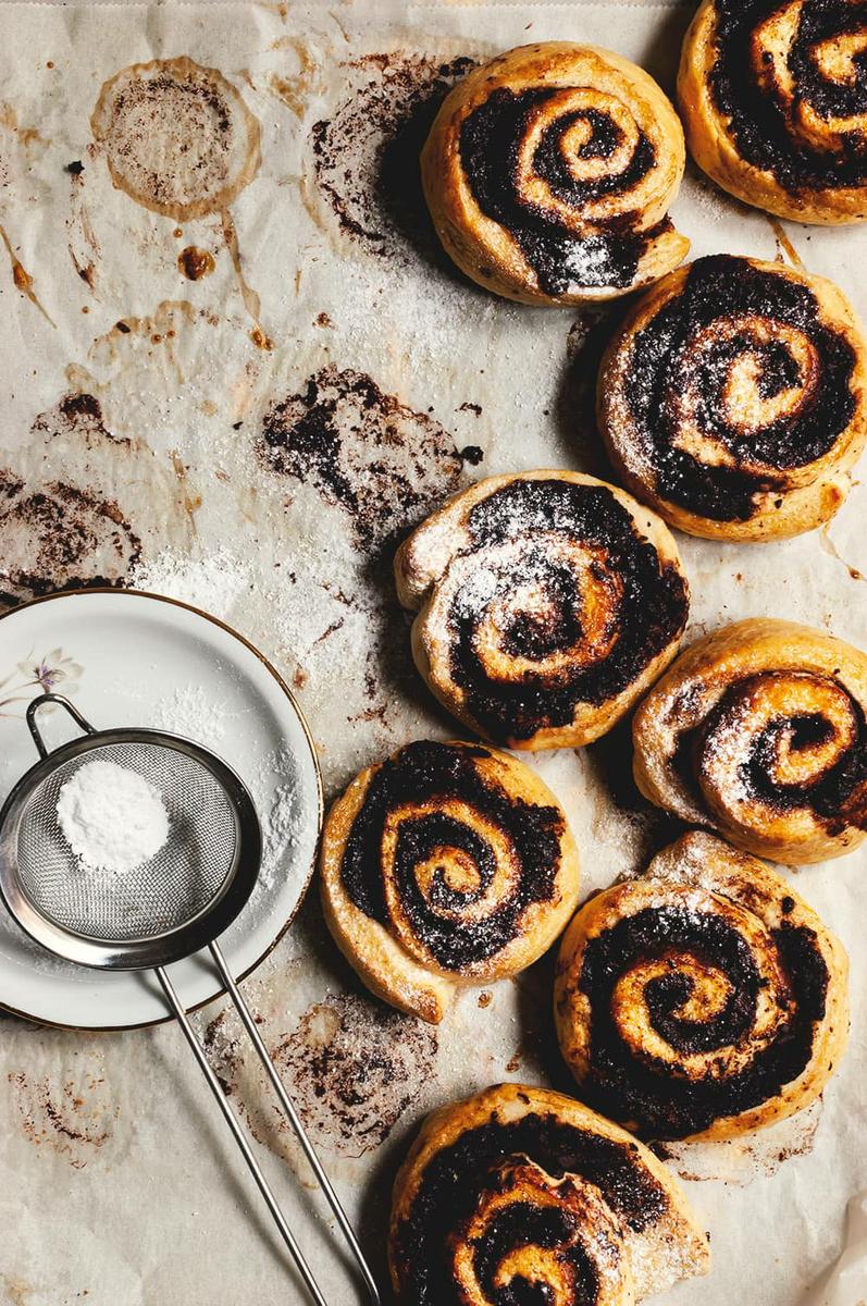 Rollitos de chocolate