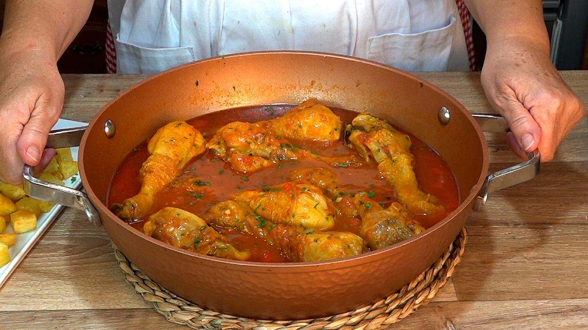 POLLO EN SALSA CON LA RECETA DE MI MADRE - Foto 11