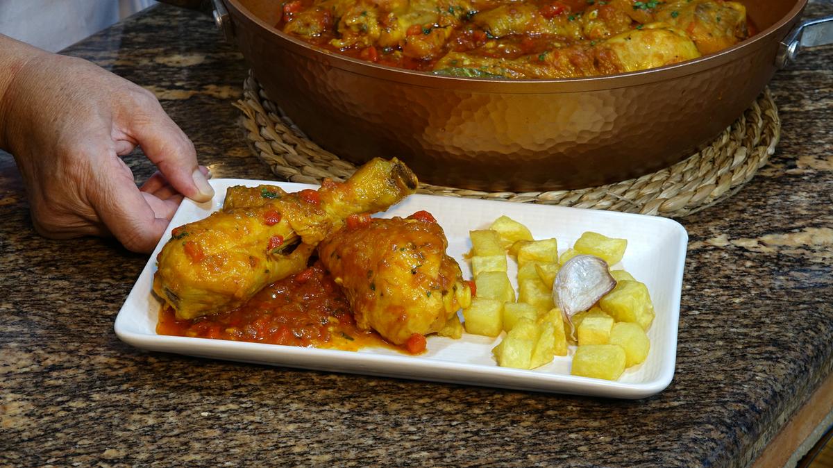 POLLO EN SALSA CON LA RECETA DE MI MADRE - Foto 12