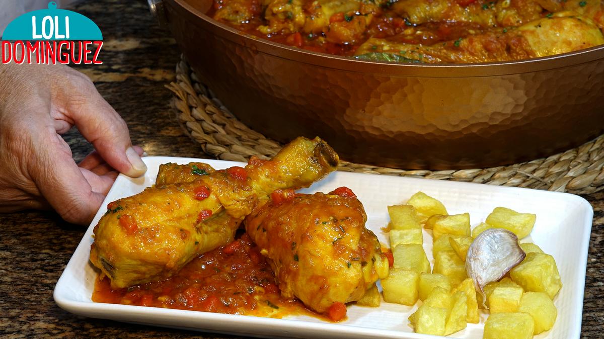 POLLO EN SALSA CON LA RECETA DE MI MADRE. Una receta fácil y rápida pero sobretodo deliciosa, con ingredientes sencillos y asequibles vamos a preparar un pollo en salsa de chuparse los dedos