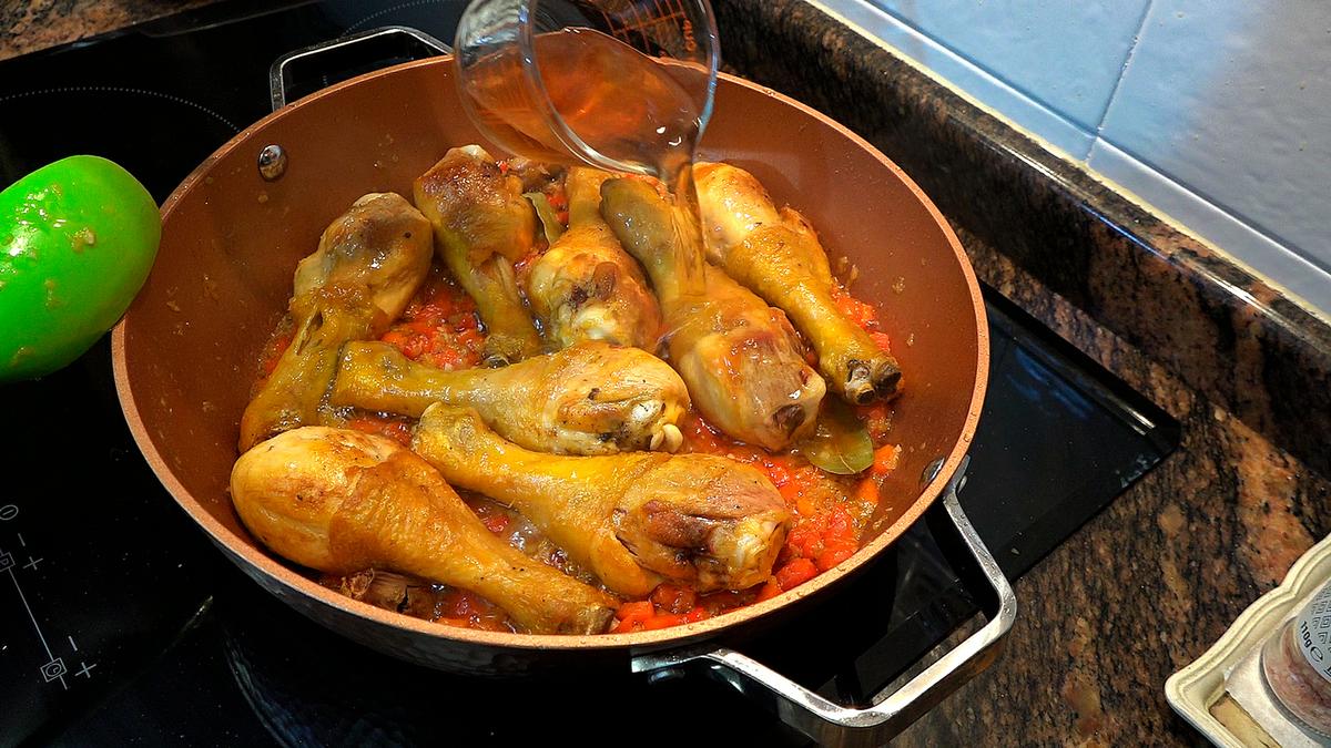 POLLO EN SALSA CON LA RECETA DE MI MADRE - Foto 10