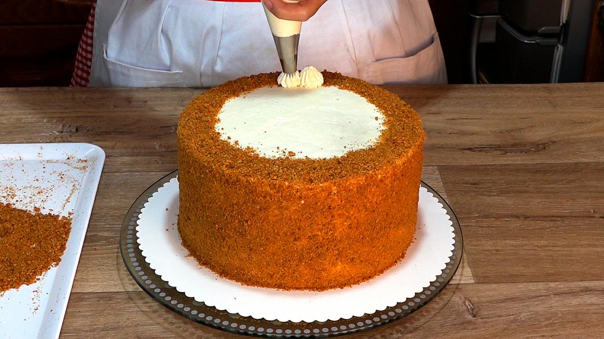 TARTA RUSA DE MIEL (PASTEL MEDOVIK) RUSSIAN HONEY CAKE - Foto 22