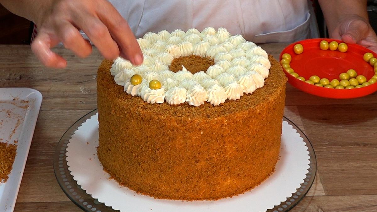 TARTA RUSA DE MIEL (PASTEL MEDOVIK) RUSSIAN HONEY CAKE - Foto 23