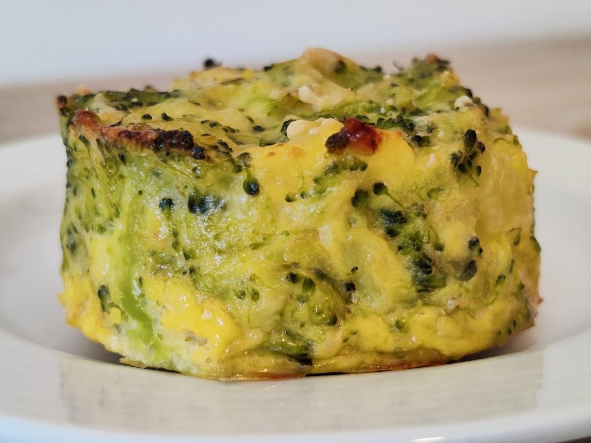 Timbal de brócoli con patata