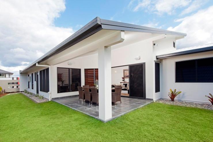 Casas de una planta con terraza