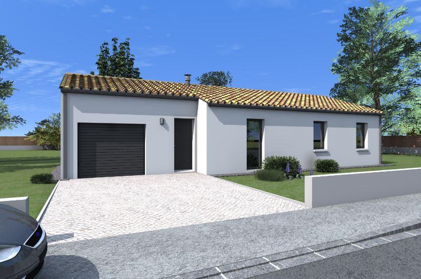 Diseños de casas de un piso con cochera