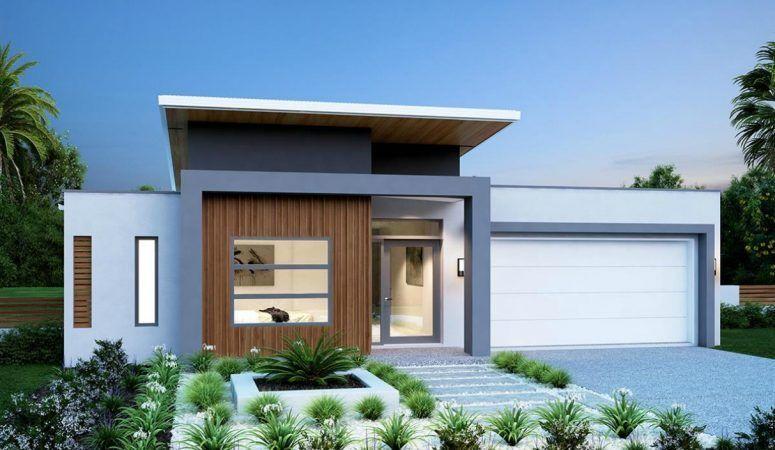 Diseños de casas de un piso con cochera