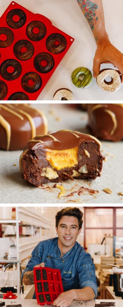 dona-brownie con moldes chefbosquet