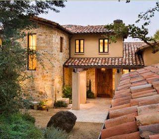 Fachadas de casas rústicas mexicanas