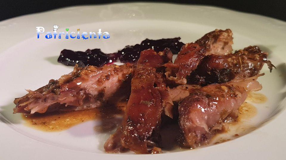 paletilla de cordero a la griega con salsa de arándanos - patricienta cook
