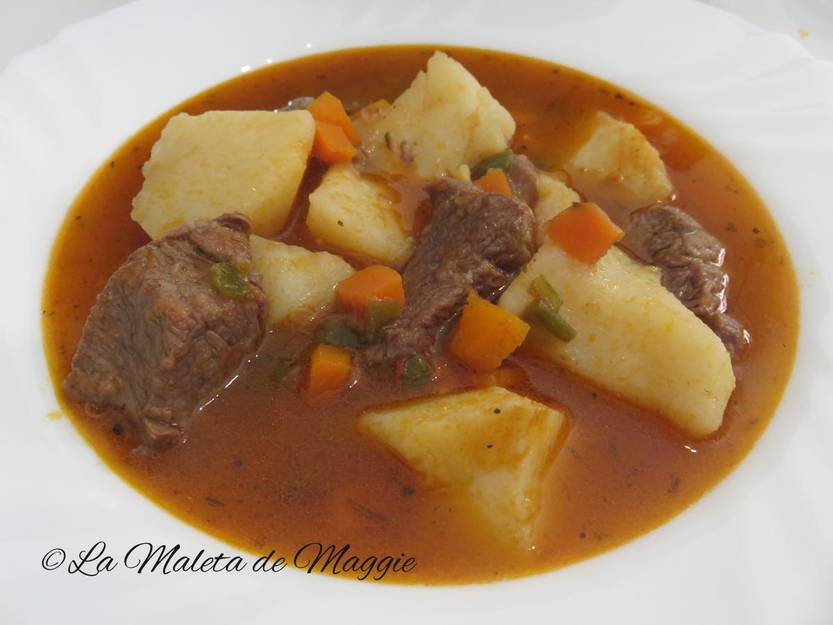 guiso de ternera con patata a las hierbas provenzales