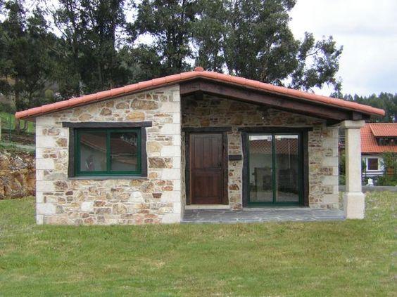 Casas rusticas pequeñas de piedra
