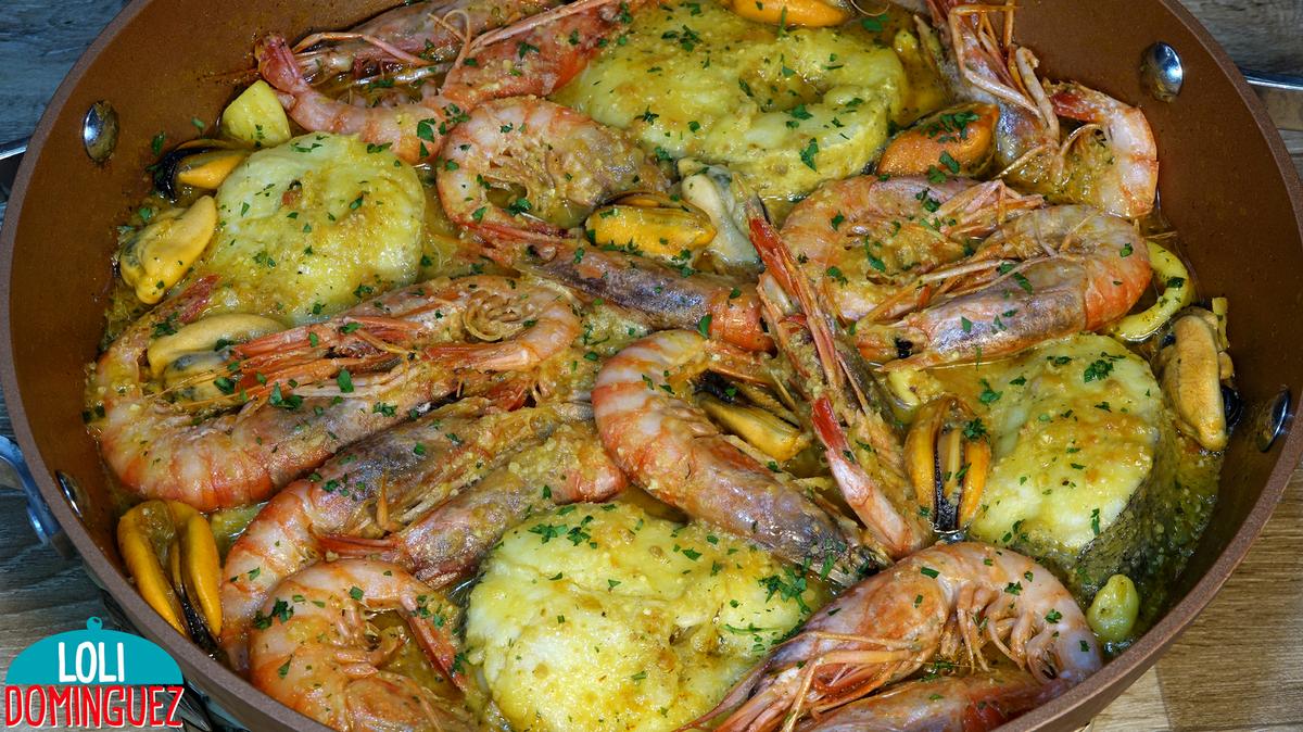 ZARZUELA DE MARISCO Y PESCADO ESPECIAL NAVIDAD. Una receta tradicional que no puede faltar en los días de Navidad en nuestra mesa, se hace de manera fácil y queda más que deliciosa
