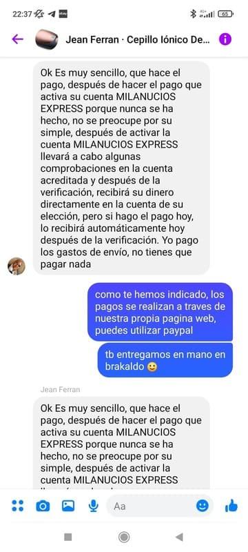 opiniones milanuncios express