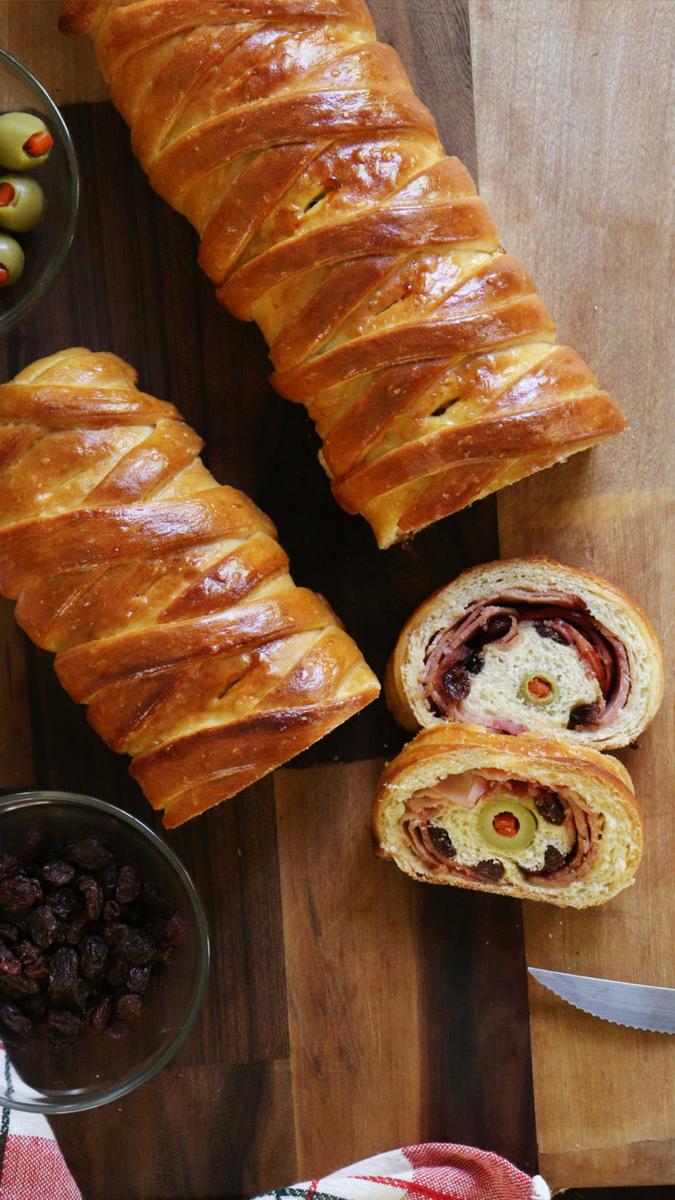 pan de jamon venezolano panceta papelon