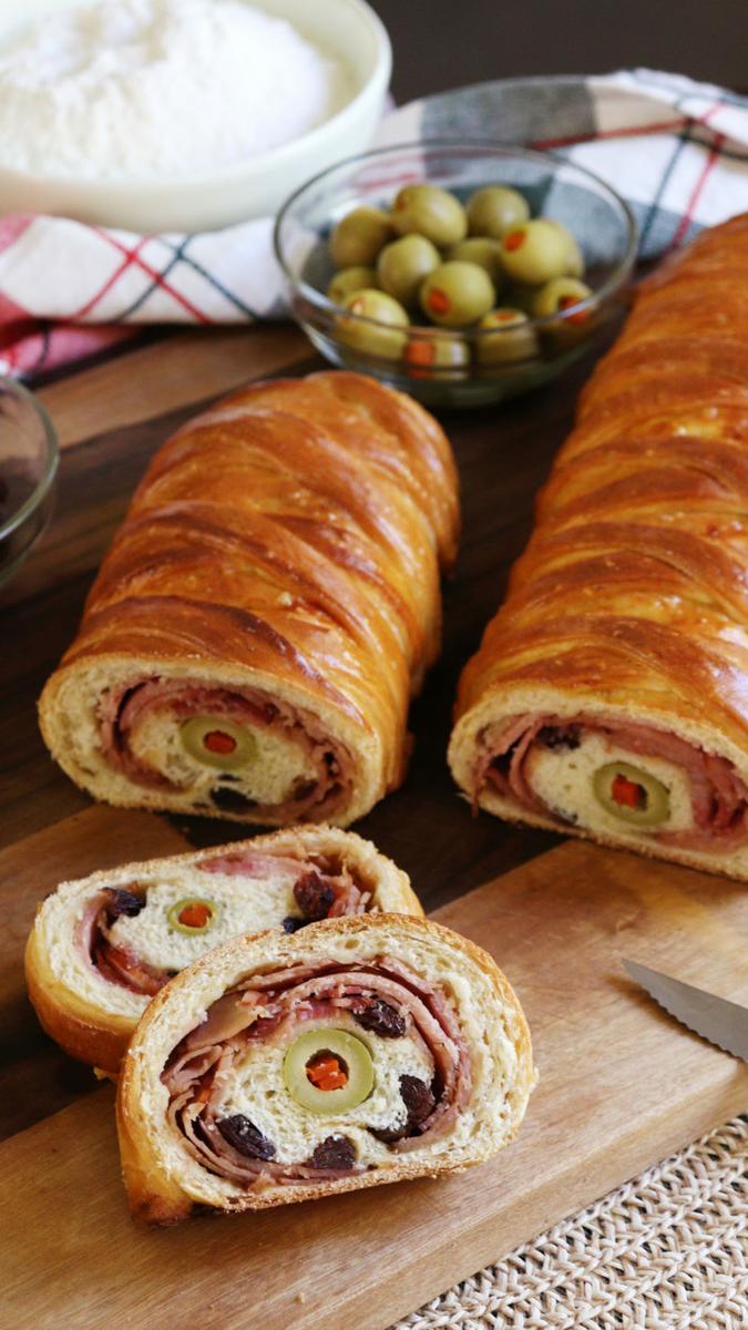 pan de jamon venezolano panceta papelon