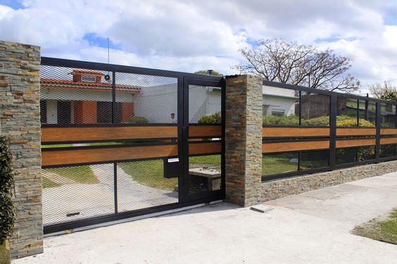 Fachadas de portones