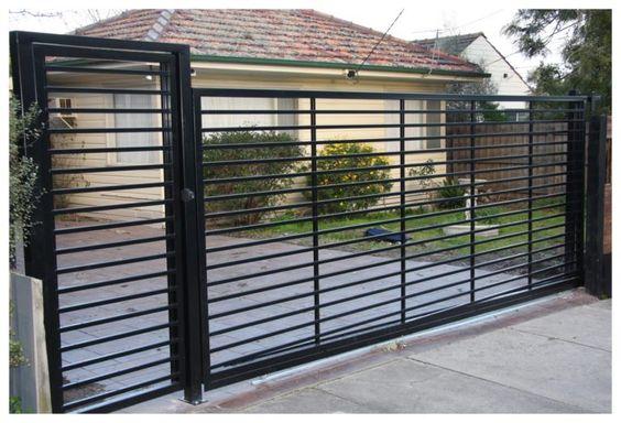 Diseños de portones sencillos