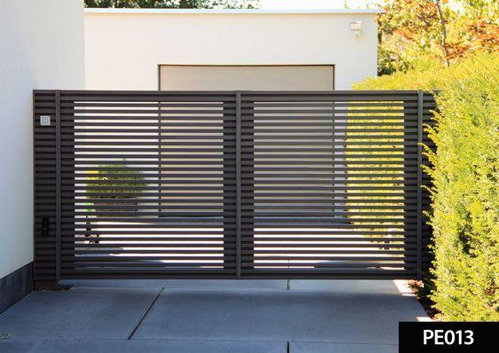 Diseños de portones sencillos