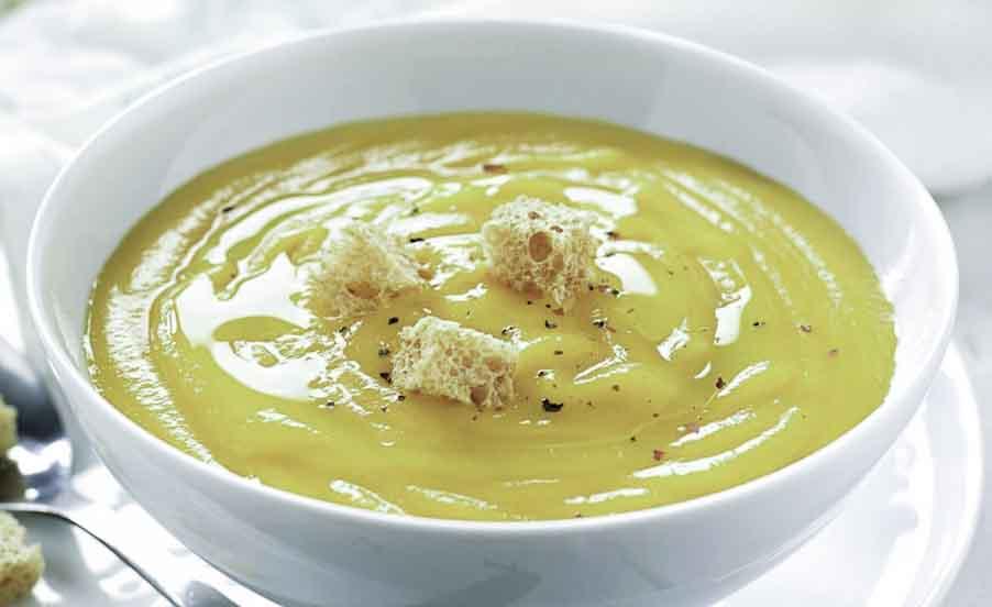 crema zanahoria y puerros