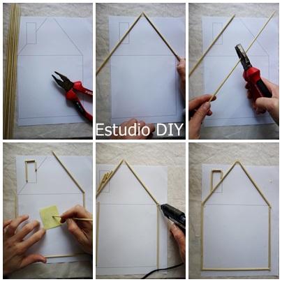 Tendencia: Cómo crear adornos navideños con palitos de madera