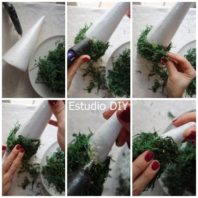 Tutorial paso a paso: Cómo hacer un original árbol de Navidad.