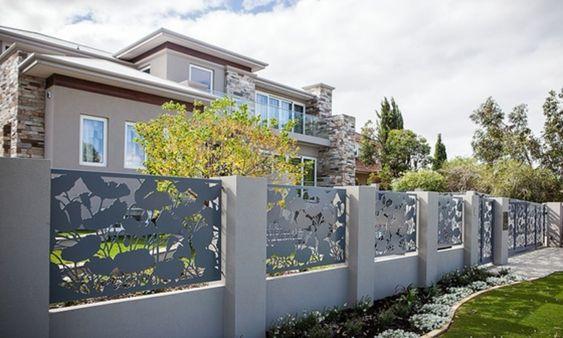 Características fachadas bardas frontales