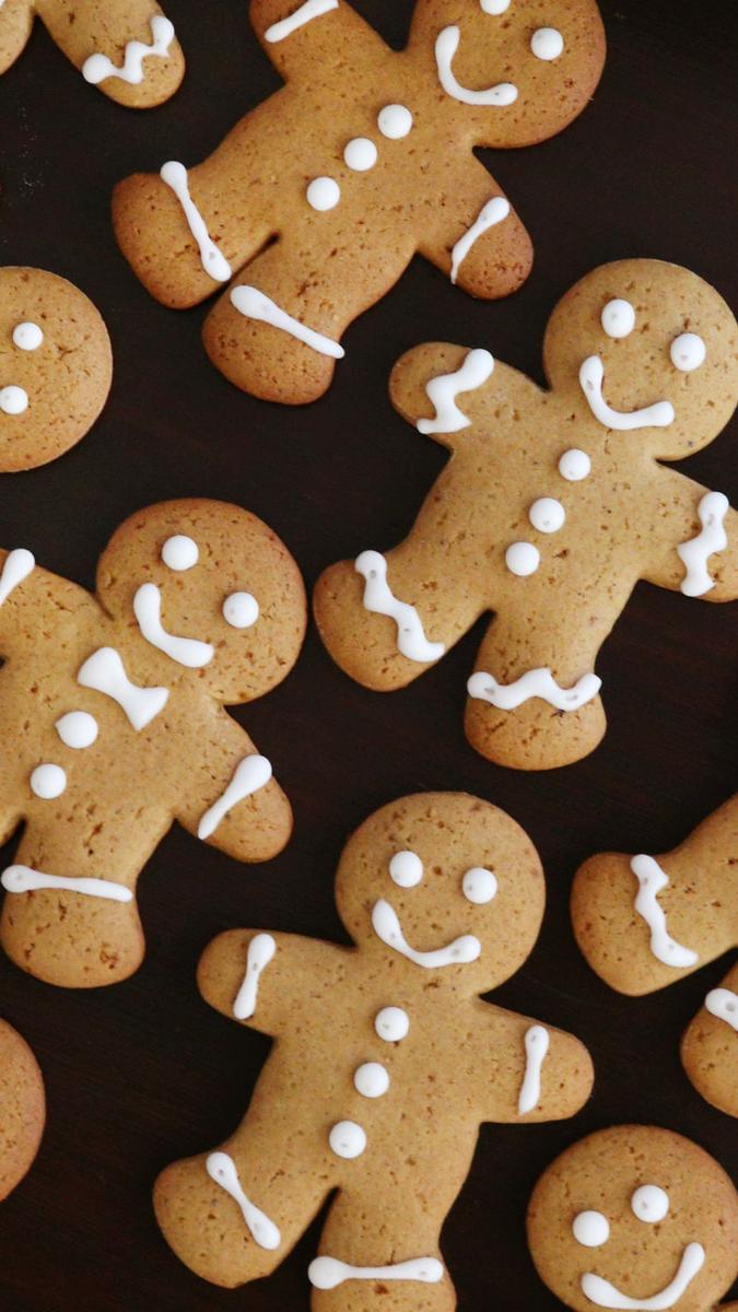 galletas de jengibre navideñas gingerbread cookies
