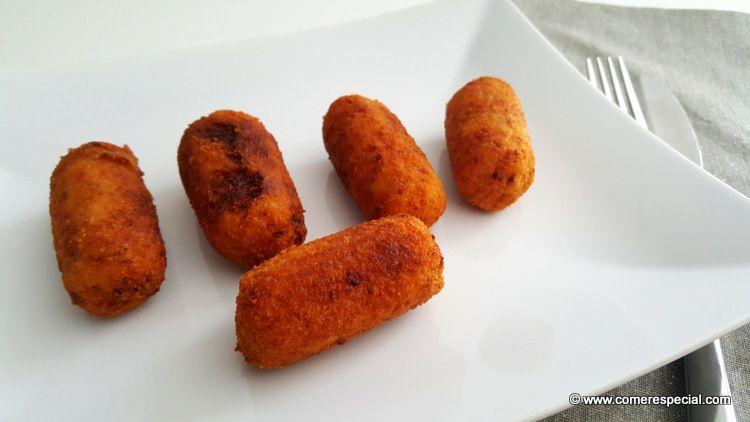Croquetas caseras de jamón