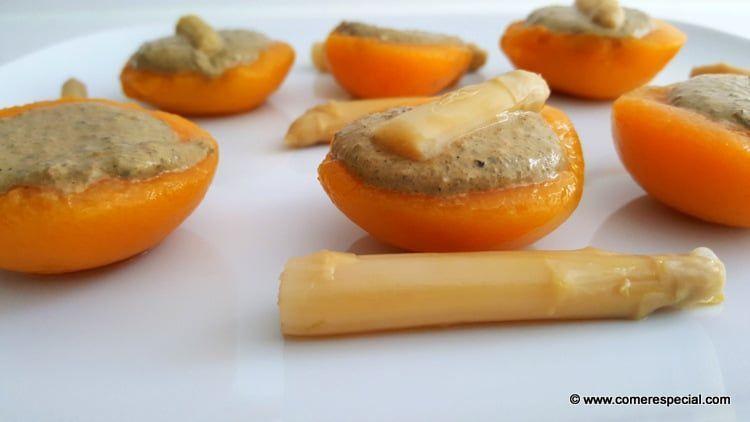 Melocotones rellenos