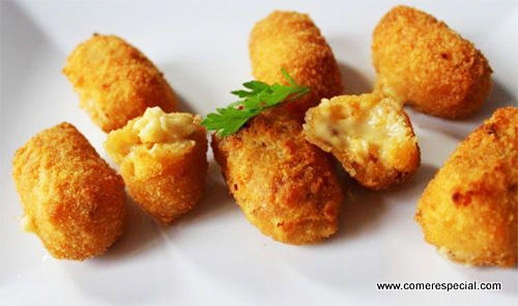Deliciosa receta de croquetas de bacalao y cebolla caramelizada sin lactosa