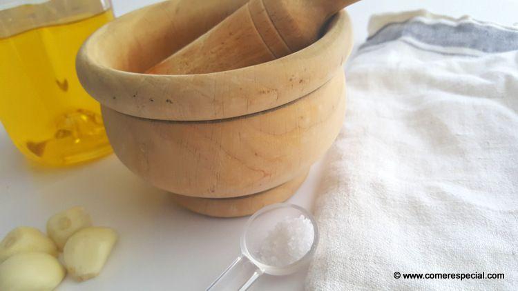 Como se hace el alioli casero