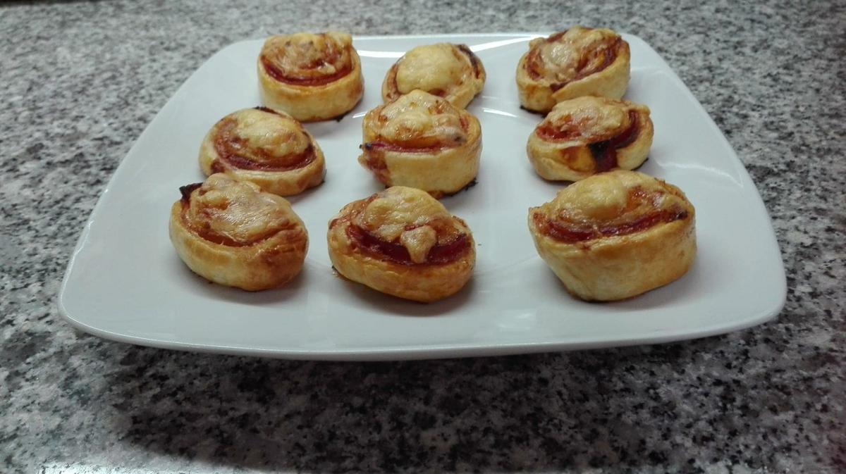 hojaldritos rellenos