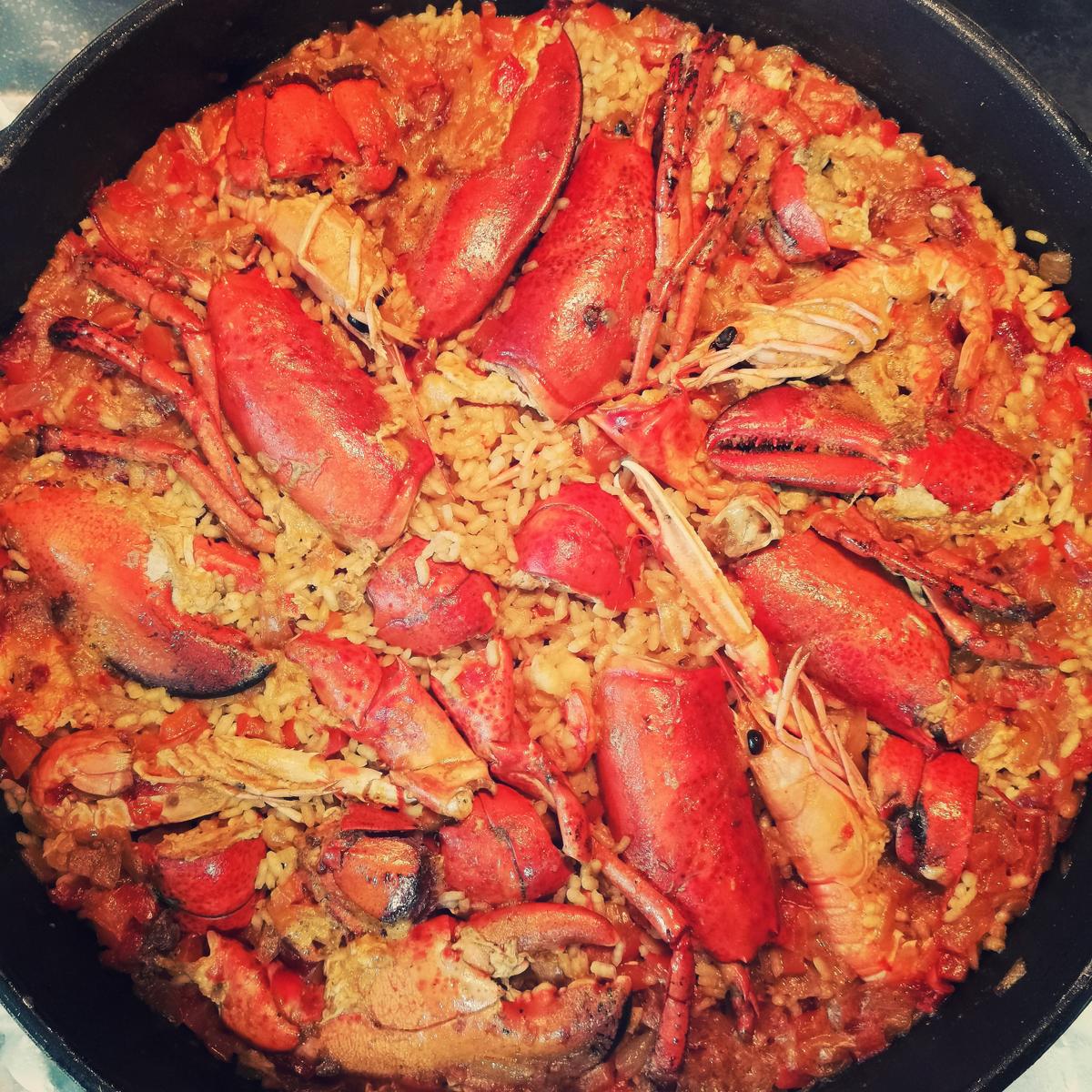 Arroz con bogavante