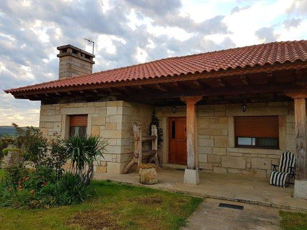 Ejemplos de casas de adobe con corredor