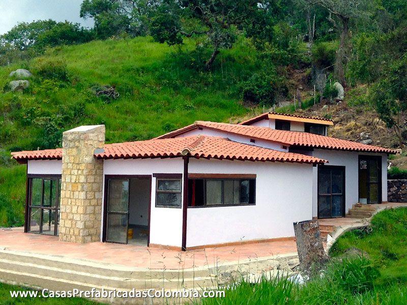 Diseños de casas de adobe y teja modernas