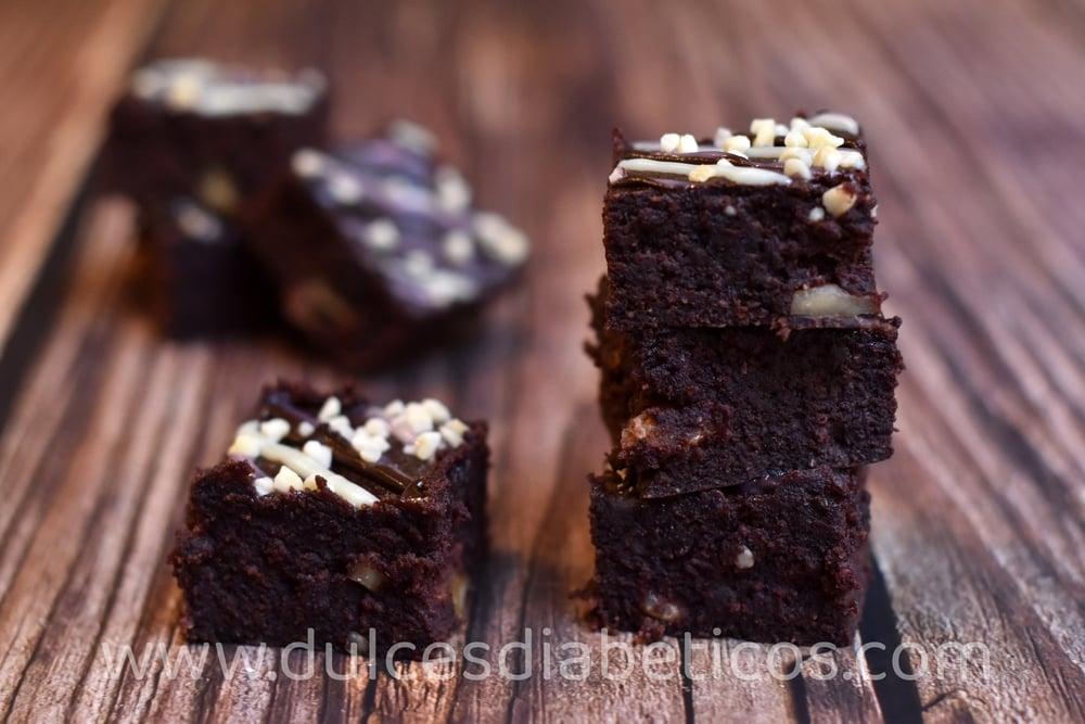 Brownie de remolacha sin azucar