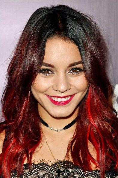 Vanessa Hudgens - efecto rejuvenecedor con mechas balayage en cabello oscuro - EDER Zentroa, tu centro de belleza integral en Donostia - San Sebastián