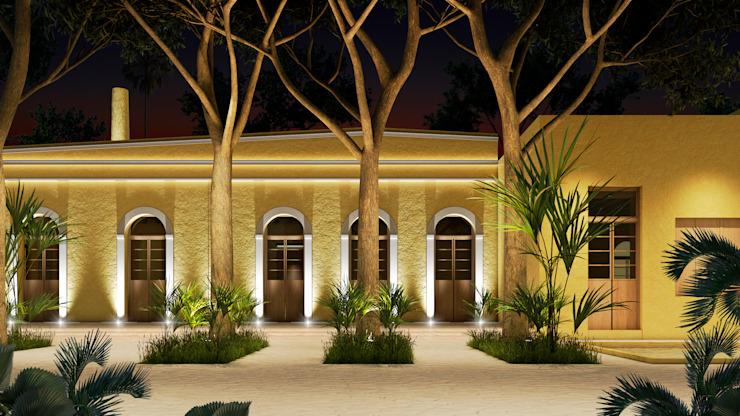 Diseños de casas tipo hacienda pequeñas