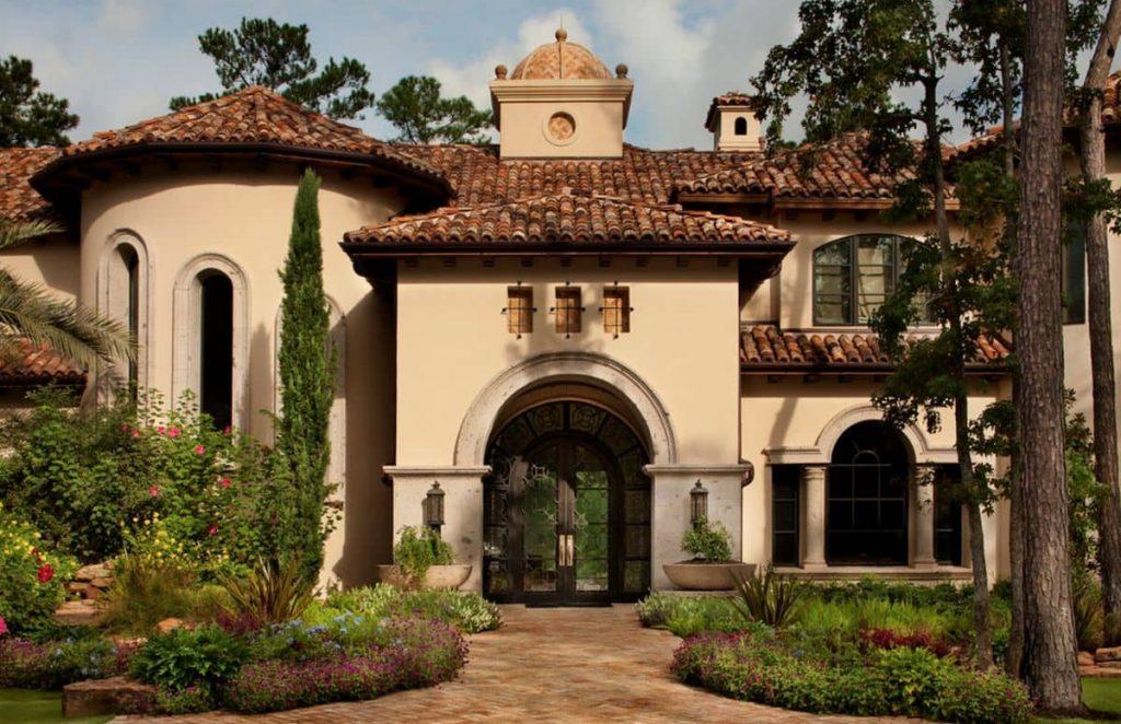 Casas estilo hacienda española