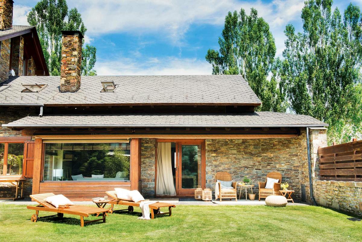 Nuevos diseños de casas de campo rústicas