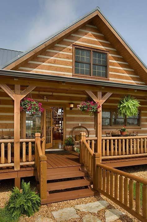 Casas de campo rusticas de madera